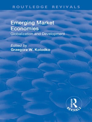 cover image of Emerging Market Economies